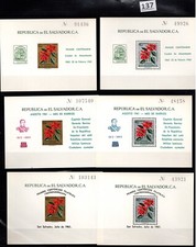 SU EL SALVADOR - MNH - PERF + IMPERF - FLORES - SOBREIMPRESSÃO - PESSOAS FAMOSAS comprar usado  Enviando para Brazil