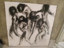 Tableau dessin fusain d'occasion  Évian-les-Bains