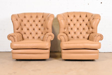 Vintage tufted leather for sale  South Bend