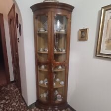Vetrina angolare noce usato  Genova