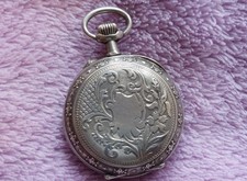 Antigo relógio de bolso francês prata 1900 -[30mm] lindo modelo Lady. Funciona., usado comprar usado  Enviando para Brazil
