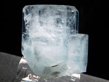¡Grande! Cristal AZUL AGUAMARINA TERMINADO GEMELO 100% Natural de Pakistán 520ct segunda mano  Embacar hacia Mexico
