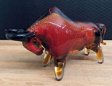 Glasfigur stier bulle gebraucht kaufen  Berlin
