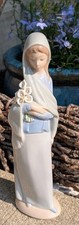 Lladro girl flowers for sale  Plainfield