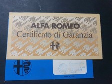 Certificato alfa romeo usato  Candelo