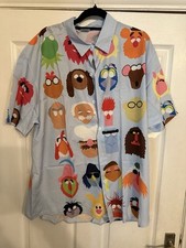 Muppets button shirt for sale  DERBY