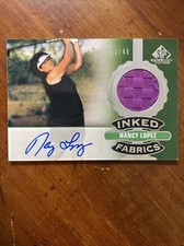 2021 UD SP Jogo Usado Golf Inked tecidos Camisa Auto se-Nl Nancy Lopez 03/49 comprar usado  Enviando para Brazil