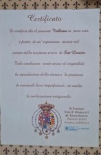 Quadro stemma borbonico usato  Torrecuso