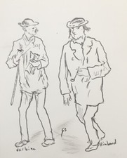 Rimbaud verlaine dessin d'occasion  Poitiers