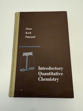 Introductory quantitative chemistry Book Hardcover Olson Koch Pimentel comprar usado Introductory quantitative chemistry Book Hardcover Olson Koch Pimentel comprar usado  Enviando para Brazil