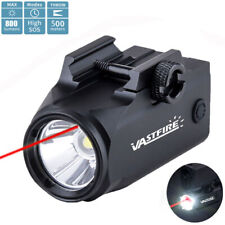Combo de lanterna tática vermelha laser arma trilho 20mm para Glock 19/17/20/22, usado comprar usado  Enviando para Brazil