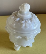 Bonbonnière boîte opaline d'occasion  Pionnat