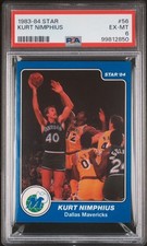 1983-84 Star #56 Kurt Nimphius PSA 6 Dallas Mavericks CENTRADO comprar usado  Enviando para Brazil
