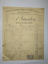 Invoice tuilerie tile d'occasion  Expédié en Belgium