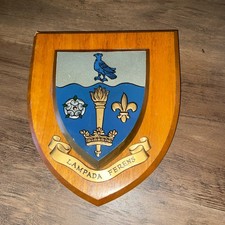 Hull university plaque for sale  BRIDLINGTON