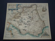 Antique map durham for sale Antique map durham for sale  BATH