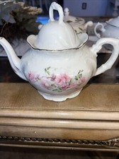Vintage floral teapot for sale  East Liverpool