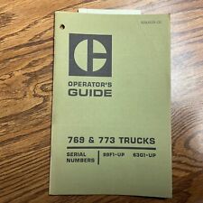 Cat caterpillar 769 for sale  Sugar Grove