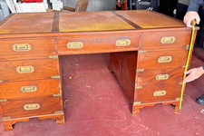 Vintage campaign desk for sale  Fort Lauderdale