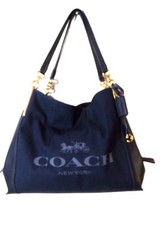 Coach blue denim for sale  Shelton