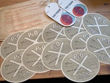 Vintage baggage labels for sale  IPSWICH