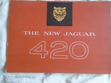 Jaguar 420 brochure for sale  KINGS LANGLEY