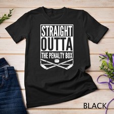 Camiseta unissex Straight Outta The Penalty Box jogador de hóquei presente hóquei comprar usado  Enviando para Brazil