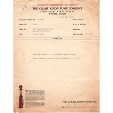 1929 letterhead clear for sale  Hinckley
