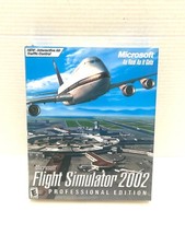 Usado, Microsoft Flight Simulator 2002 Professional Edition (PC Big Box) completo comprar usado  Enviando para Brazil