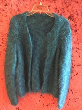 Vintage mohair cardigan d'occasion  Expédié en Belgium
