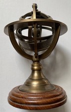 Antique brass armillary for sale  DUNFERMLINE