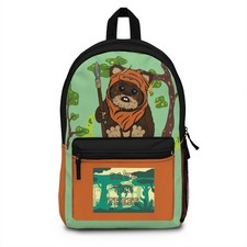 Mochila Star Wars Ewok, Mochila Disney, Bolsa Star Wars, Bolsa Ewok, Escola comprar usado  Enviando para Brazil