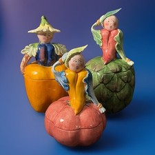 Anthropomorphic lidded vegetab for sale  Mc Donald