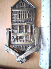 Solid brass door for sale  HERTFORD