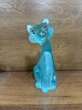 Fenton aquamarine satin for sale  Middletown