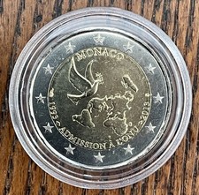 Monaco euro commémorative d'occasion  Lanester