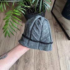 Chapéu gorro de malha unissex cinza tamanho único Calvin Klein comprar usado  Enviando para Brazil