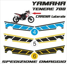 Adesivi laterali yamaha usato  Mozzate