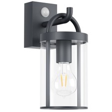 Vintage zewnętrzna lampa ścienna E27 z czujnikiem ruchu na sprzedaż  PL