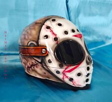 Capacete de motocicleta personalizado Friday the 13th Jason comprar usado  Enviando para Brazil
