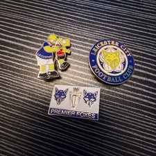 Leicester city badges for sale  PONTYPRIDD