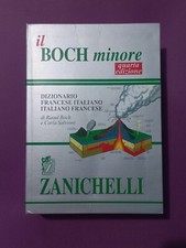 Boch minore. dizionario usato  Santa Croce sull'Arno