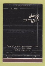 Capa Matchbook - Chicote Boite São Paulo Brasil WEAR 40 Strike comprar usado  Enviando para Brazil