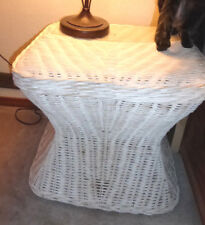 Vintage white wicker for sale  Redmond