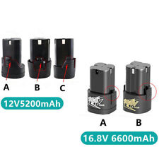 Bateria de íon de lítio 12V 16.8V para chave de fenda furadeira elétrica ferramentas elétricas bateria, usado comprar usado  Enviando para Brazil