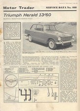 Triumph herald motor for sale  BATLEY