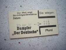 Alte wiegkarte 1938 gebraucht kaufen  Deutschland