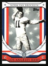 Cartão de futebol americano Norm Van Brocklin 2008 Topps #HR-NB comprar usado  Enviando para Brazil