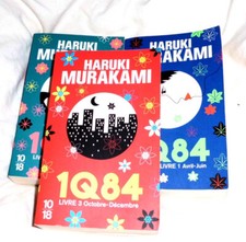 1q84 tomes haruki d'occasion  Pont-Remy
