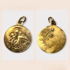 Vecchia medaglia religiosa usato  Milano